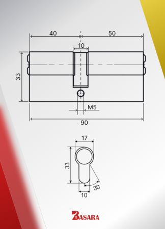 Схема ZN M90 ZC CP (40х50mm) CP